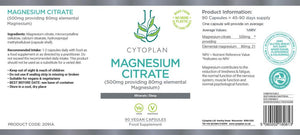 magnesium citrate 500mg 90s
