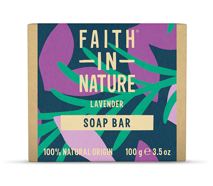 Faith In Nature Lavender Soap Bar 100g