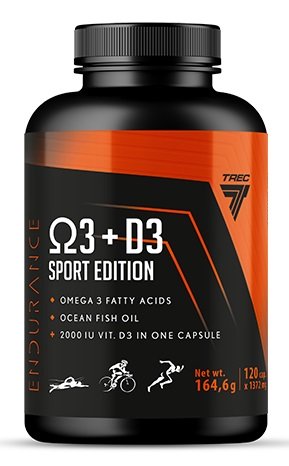 endurance omega 3 d3 sport edition 120 caps
