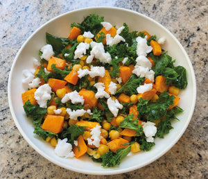 Veganuary Delights: Sweet Potato & Chickpea Bowl + Peppermint Hot Chocolate