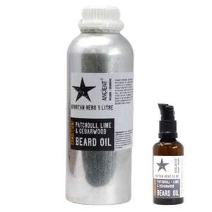 1 Litre Beard Oil - Spartan Hero - Condition! - BeardoB