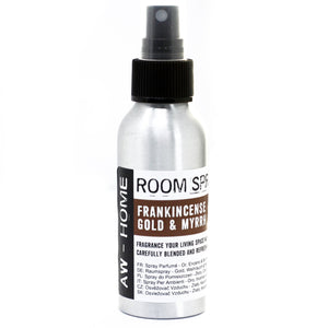 100ml Room Spray - Gold, Frankincense & Myrrh - awrs