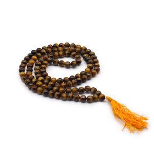 108 Bead Mala - Tiger Eye - Gmala