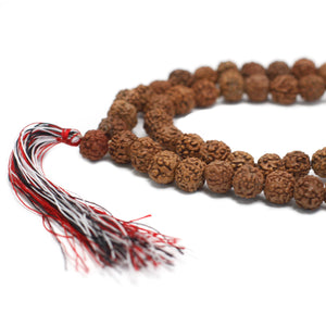 108 Rudraksha Mala - Natural - RudR