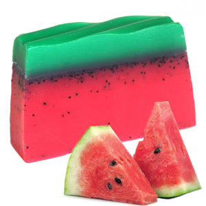tropical paradise soap loaf watermelon