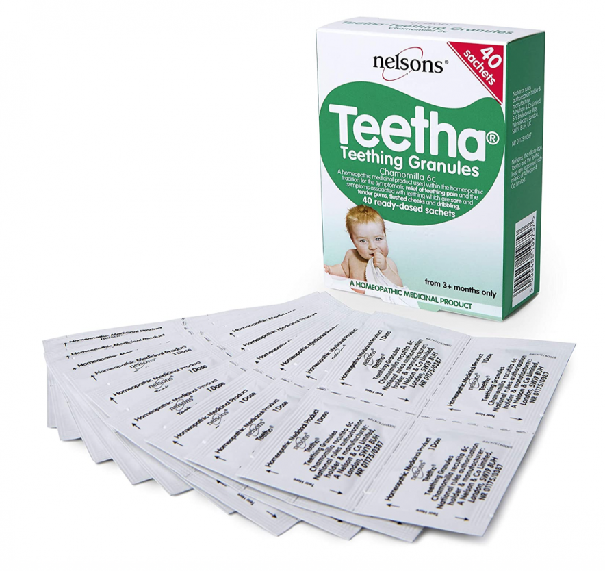 Teething sachets best sale