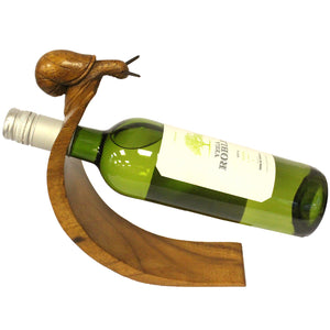 balance wine holders snail