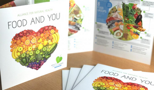 food and you leaflet single