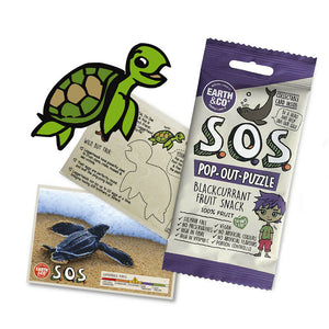 Earth & Co S.O.S Pop-Out-Puzzle Blackcurrant Fruit Snack (5 x 20g) 100g