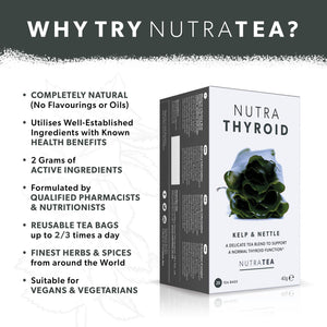 nutra thyroid tea bags 20s