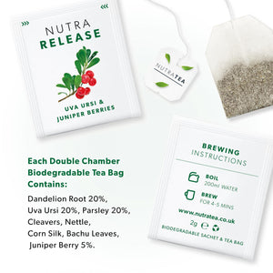 nutra release tea bags 20s