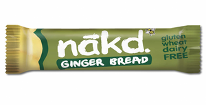 Nakd Ginger Bread 18 x 35g Bar (CASE)