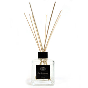 200ml sage rosemary essential oil reed diffuser
