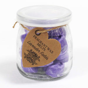 soywax melts jar lavender fields
