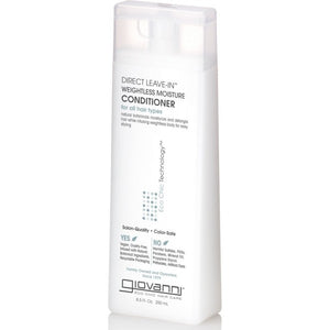 direct leave in weightless moisture conditioner 250ml