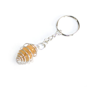 spiral cage key rings pack of 12