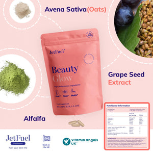 JetFuel Supplements Beauty Glow 30's