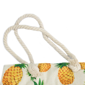 rope handle bag pineapples