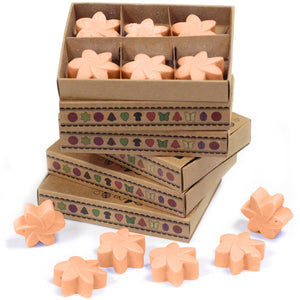 box of 6 wax melts tuberose