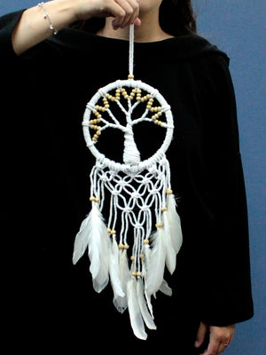 tree of life dreamcatcher pure natural 16cm