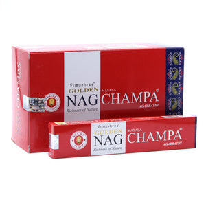 15g Golden Nag - Champa Incense - GoldNC