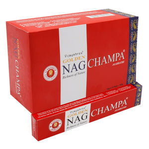 15g Golden Nag - Champa Incense - GoldNC