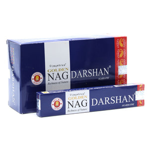 15g Golden Nag - Darshan Incense - GoldNC