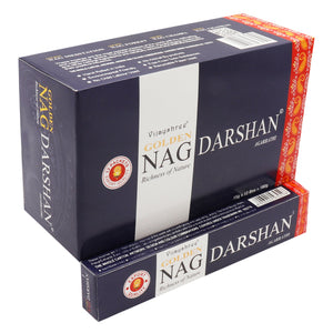 15g Golden Nag - Darshan Incense - GoldNC