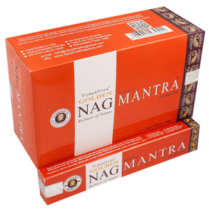 15g Golden Nag - Mantra Incense - GoldNC