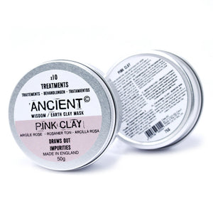 pink clay face mask 50g