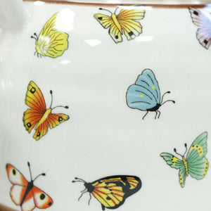herbal teapot set butterflies