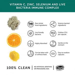 immune with vit c zinc selenium 30s