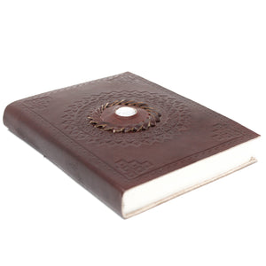 leather moonstone notebook 7x5