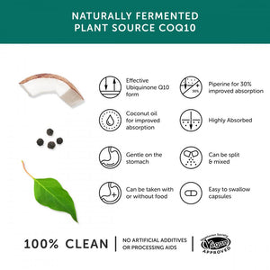bio coq10 naturally fermented includes coconut oil 30s