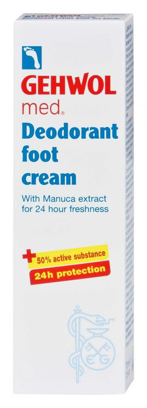 med deodorant foot cream 75ml
