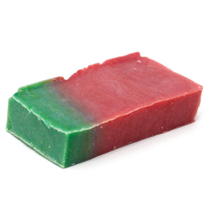 watermelon olive oil soap slice approx 100g