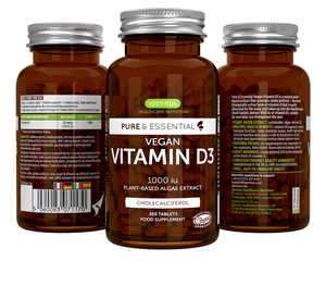 pure essential vegan vitamin d3 1000 iu 365s