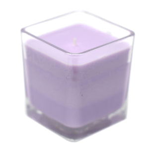 white label soy wax jar candle lavender basil