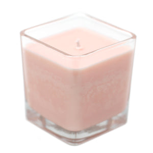 white label soy wax jar candle pomegranate orange