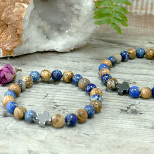 set-of-2-gemstones-friendship-bracelets-support-sodalite-picture-stone