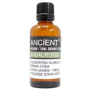 eucalyptus organic essential oil 50ml
