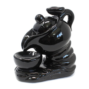 backflow incense burner tea pot