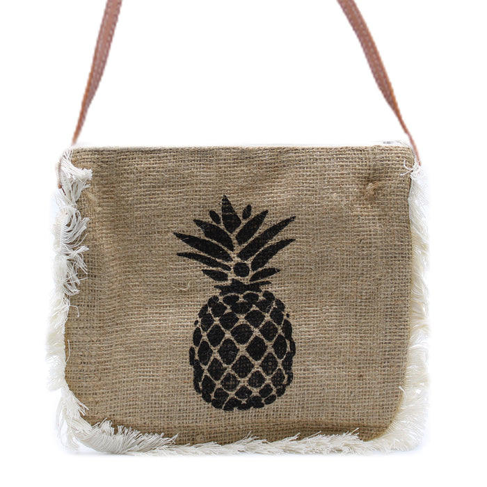 Fab Fringe Bag - Pineapple Print