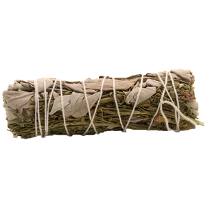 smudge stick white sage ruda 10cm