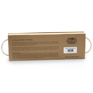 luxury lavender wheat bag in gift box sleeping relax