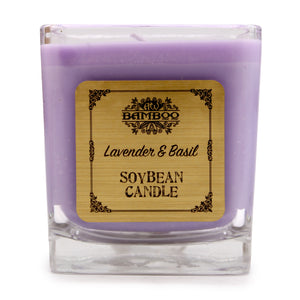 soybean jar candles lavender basil