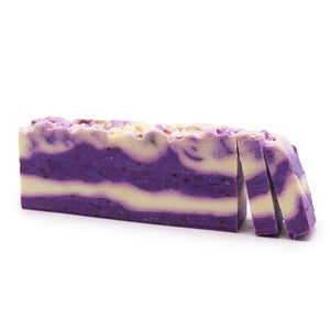 lavender olive oil soap loaf