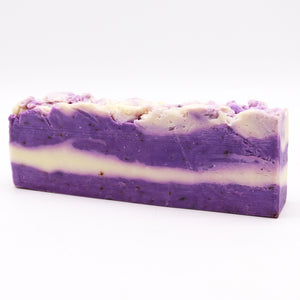 lavender olive oil soap loaf