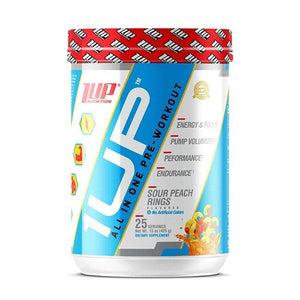 1Up Nutrition 1Up For Men Pre - Workout, Sour Peach Rings - 412 grams - 1Up Nutrition