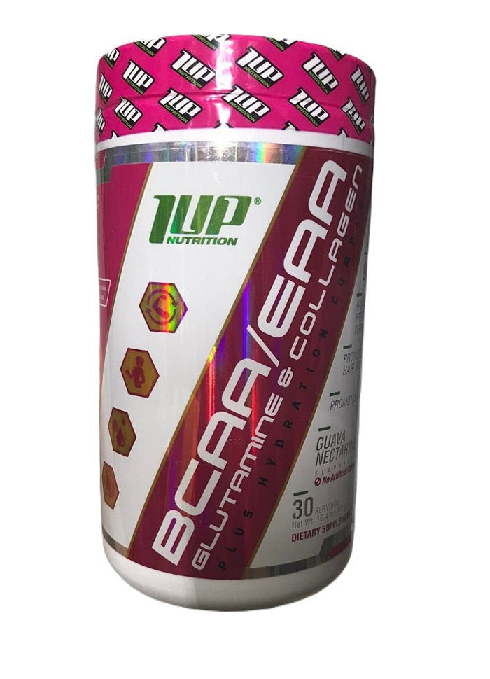 1Up Nutrition Her BCAA/EAA Glutamine & Collagen Plus Hydration Complex, Guava Nectarine - 465 grams